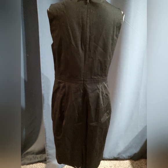 NWT Talbots brand size 10P little black dress with scallop pattern detail on top - Picture 10 of 10